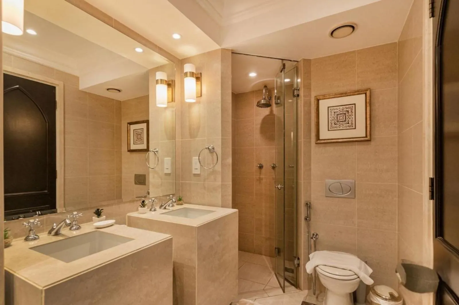Burj Khalifa At Your Doorstep 1Br In Souk Al Bahar 두바이 0*,